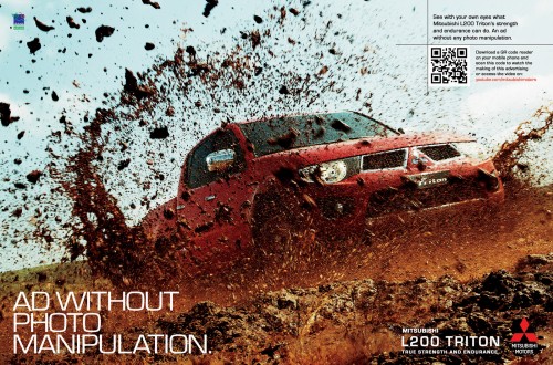 MitsubishiL200TritonNoPhotoshopjustcreativeads