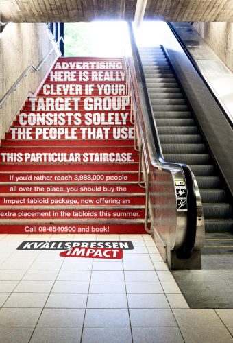 kvallspressen-impact-a-really-unalternative-media-stairs-justcreativeads