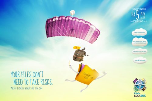 Psafe LockBox: Parachute, Flame, Explosive, Sea
