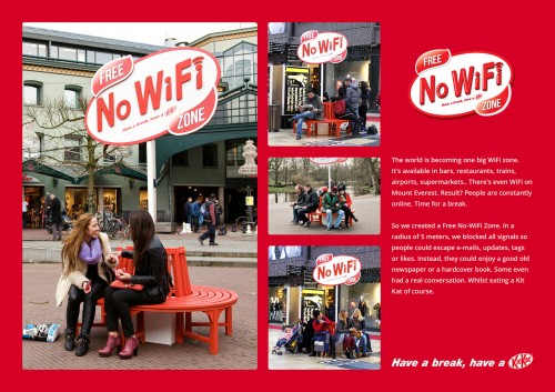 Kit Kat: Free No-WiFi Zone