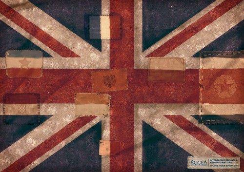 ACCEM: USA Flag, UK Flag