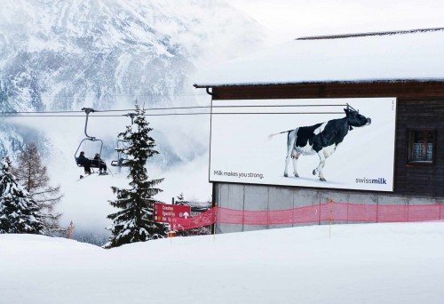 Swissmilk: Cable car station