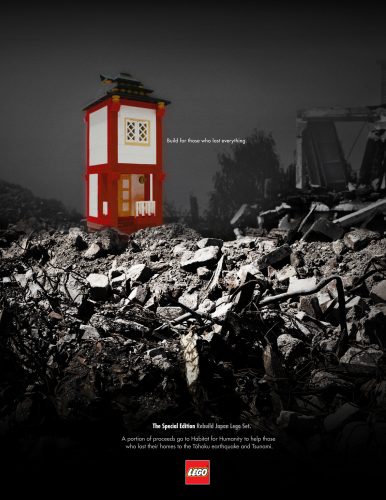 LEGO: Build for those who lost everything