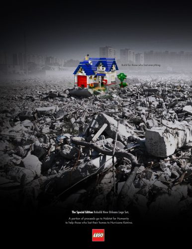 LEGO: Build for those who lost everything