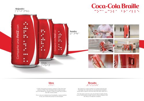 Coca-Cola : Coca-Cola Braille