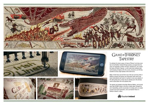 Tourism Ireland: The Game of Thrones Tapestry