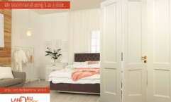 ﻿Landau Dorrs: We recommend using it as a door...